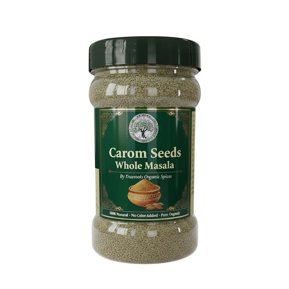 Carom Seeds (Ajwain) Whole Masala - Trueroots Organic spices