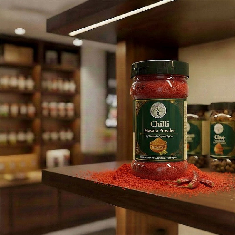 Chilli Masala Powder - Trueroots Organic spices