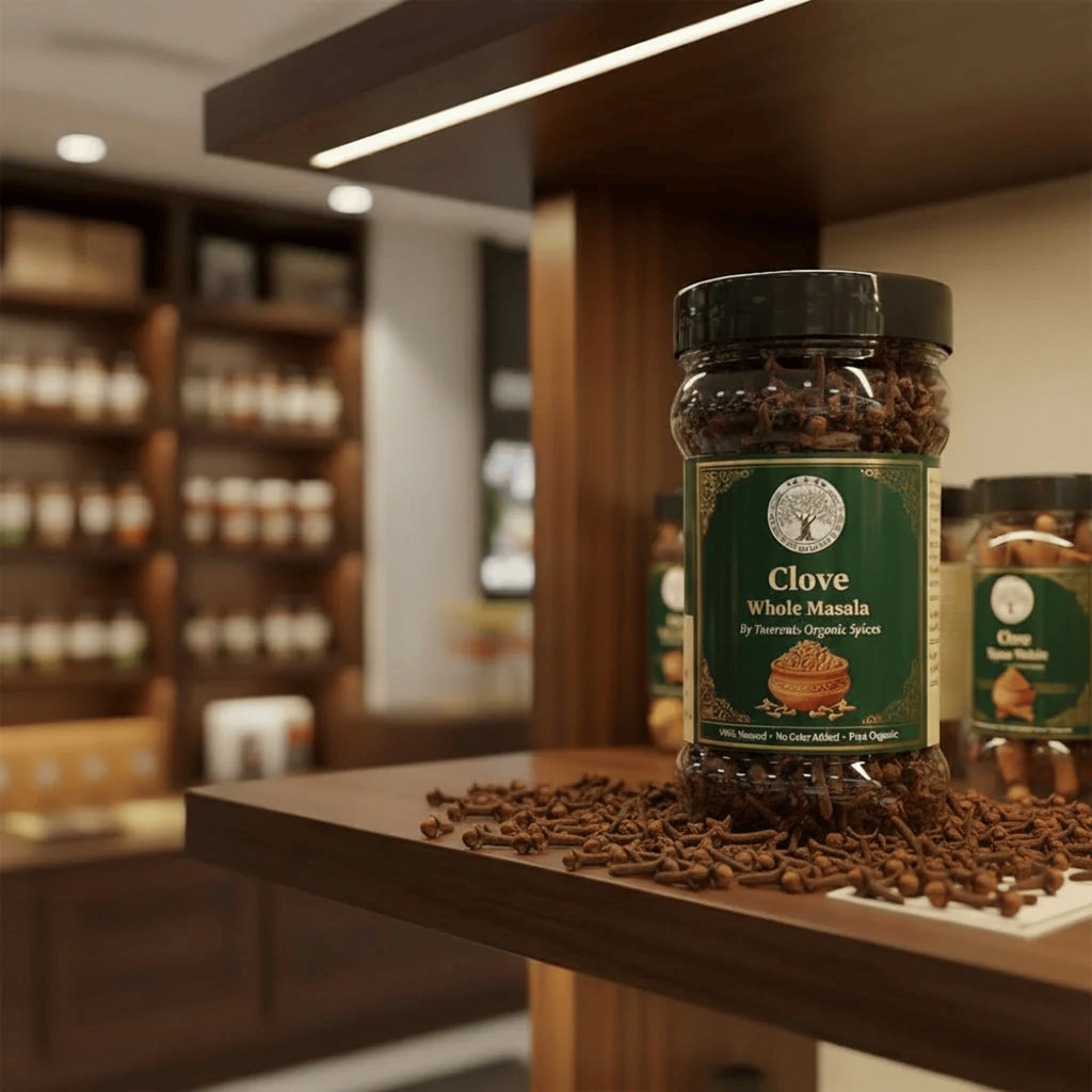 Trueroots Organic Spices 100% Pure Natural Clove (Laung) Whole Masala - Trueroots Organic spices