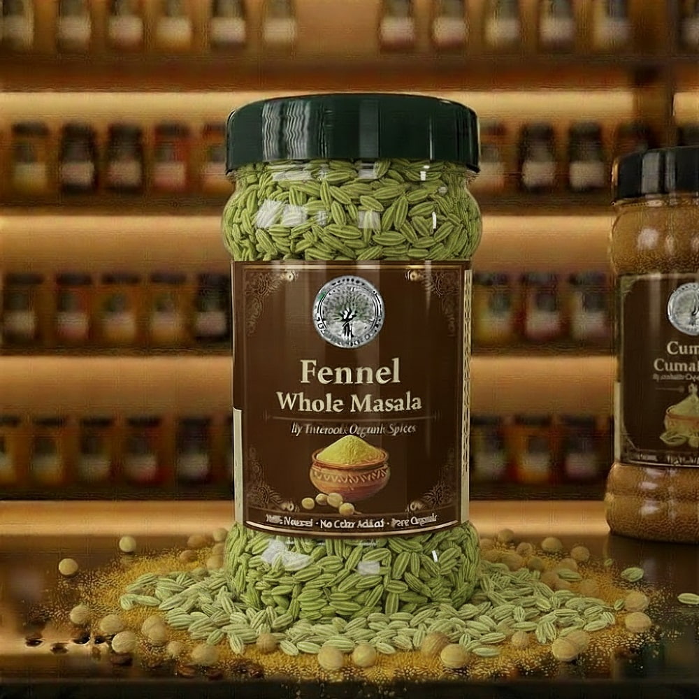 Trueroots Organic Spices Fennel Whole Masala | Saunf | Sabut