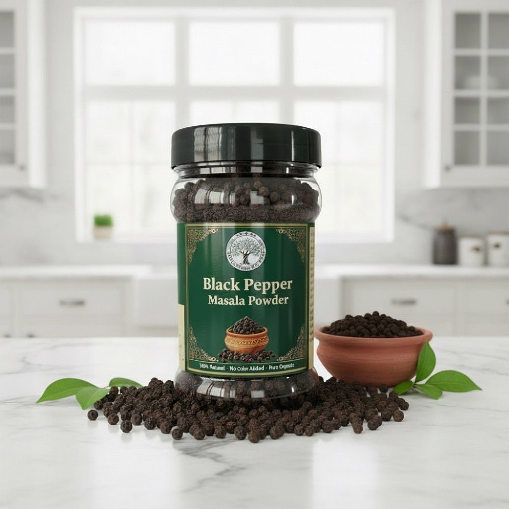 Trueroots Organic Spices 100% Pure Natural Black Pepper (Kali Mirch) Masala Powder - Trueroots Organic spices