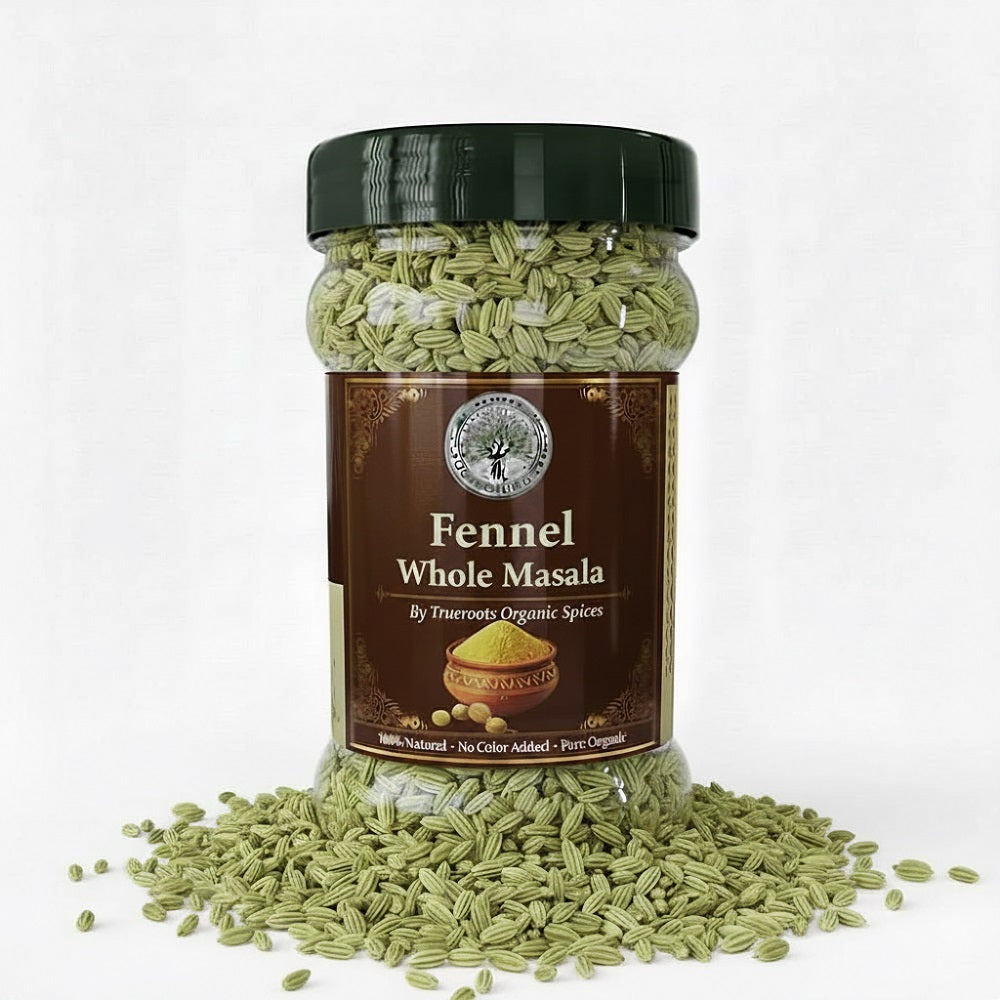 Trueroots Organic Spices Fennel Whole Masala | Saunf | Sabut