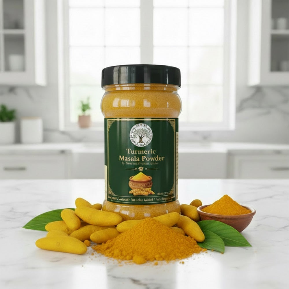 Trueroots Organic Spices 100% Pure Natural Turmeric Masala Powder — Premium Culinary Spice