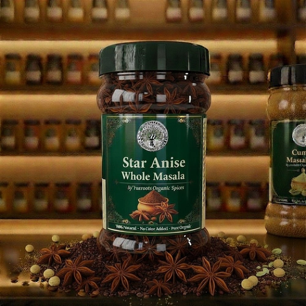 Trueroots Organic Spices 100% Pure Natural Star Anise Whole Masala - Trueroots Organic spices