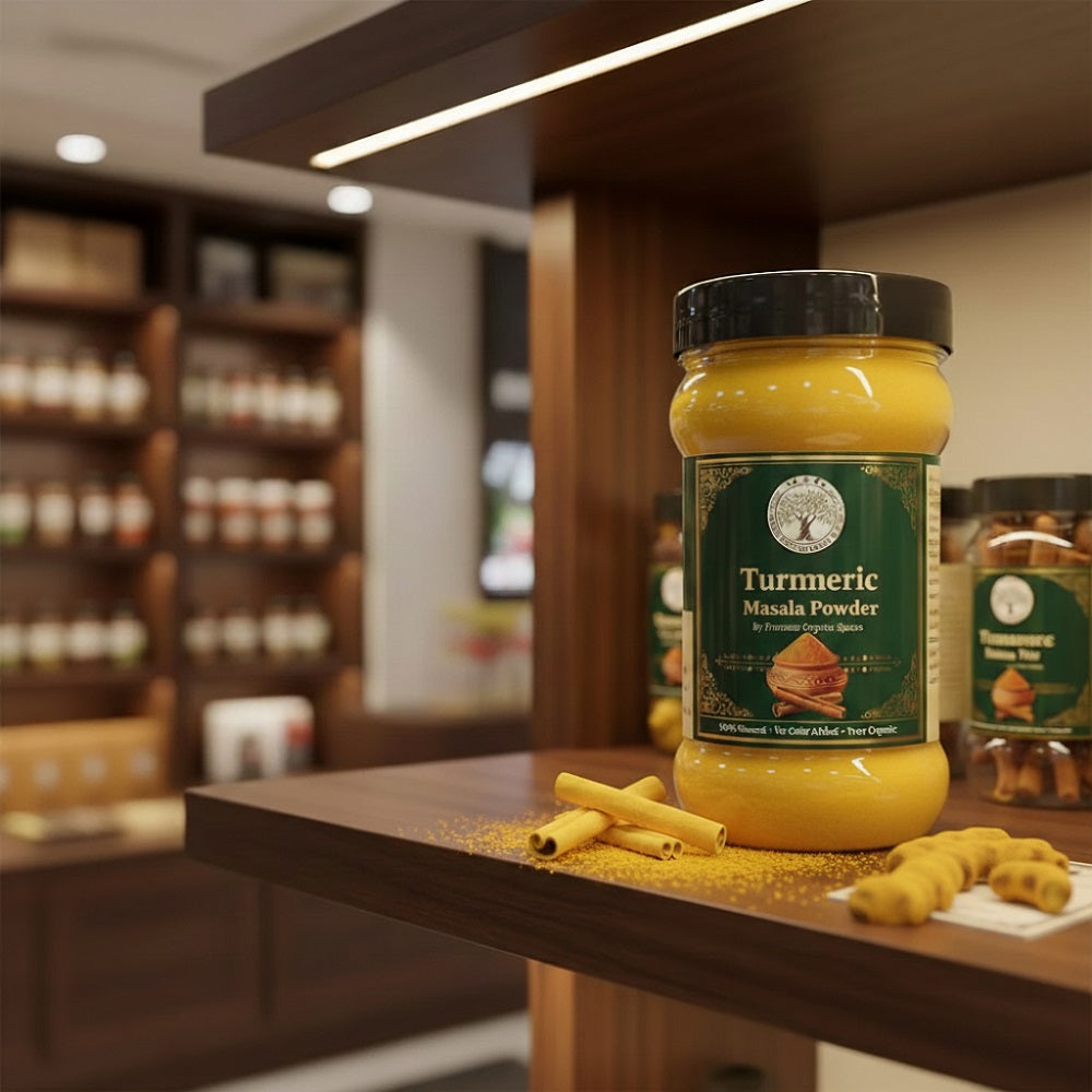 Trueroots Organic Spices 100% Pure Natural Turmeric (Haldi) Masala Powder