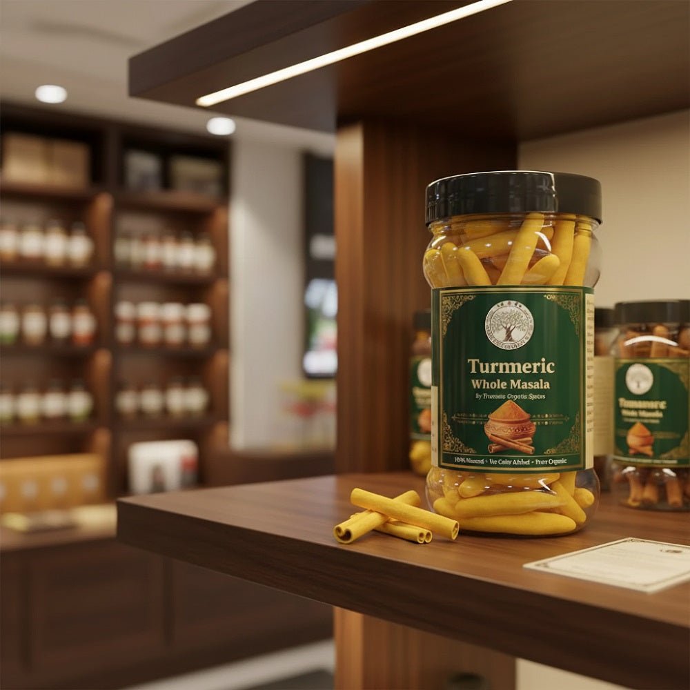 Trueroots Organic Spices 100% Pure Natural Turmeric (Haldi) Whole Masala - Trueroots Organic spices