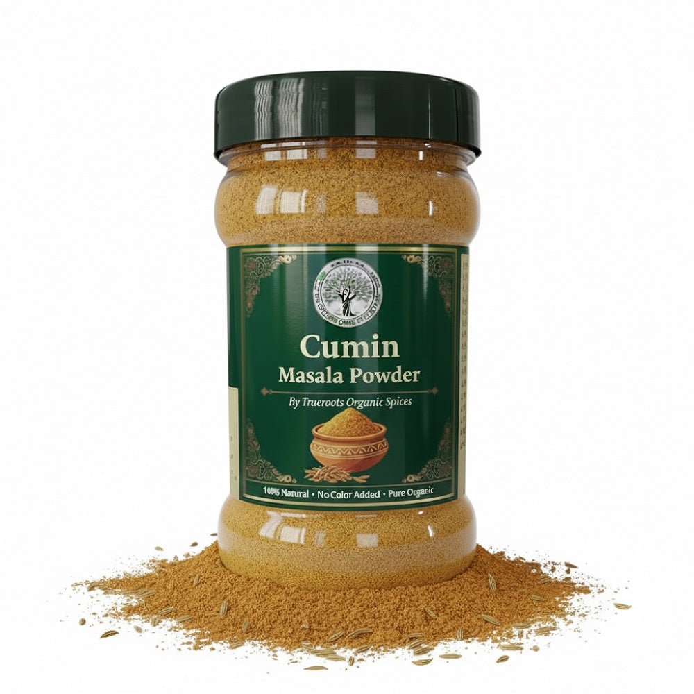 Trueroots Organic Spices 100% Pure Natural Cumin (Jeera) Masala Powder - Trueroots Organic spices