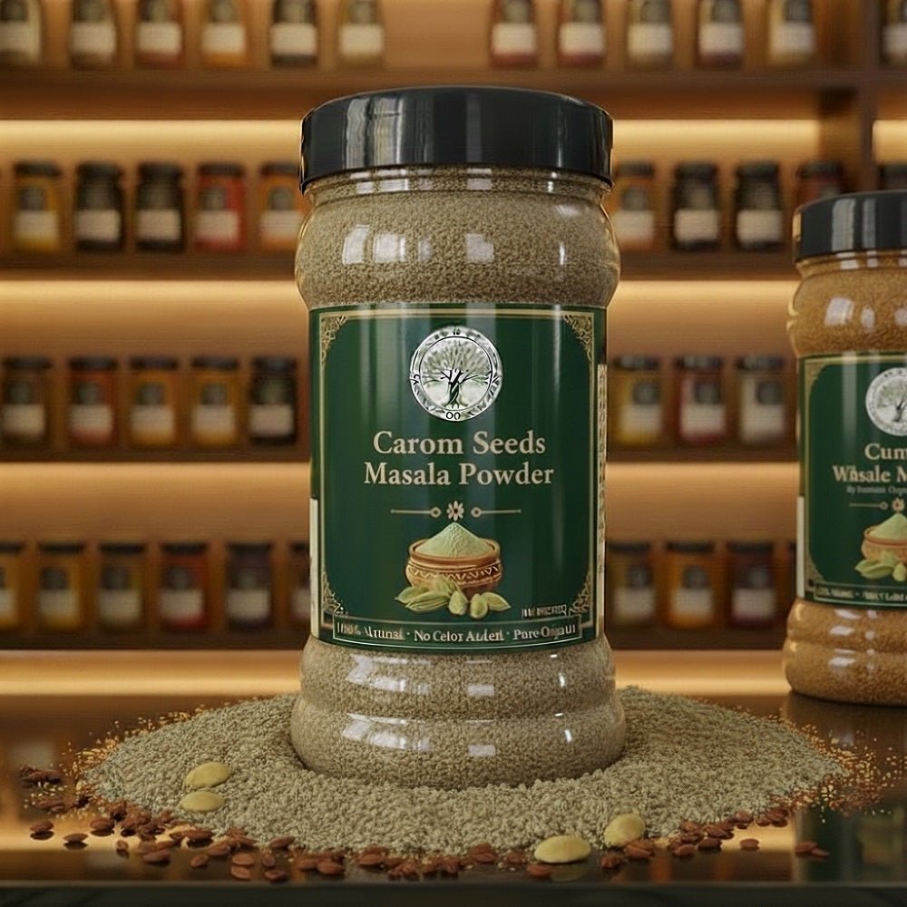 Trueroots Organic Spices 100% Pure Natural Carom Seeds (Ajwain) Masala Powder - Trueroots Organic spices