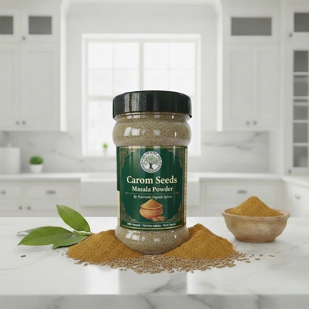 Trueroots Organic Spices 100% Pure Natural Carom Seeds (Ajwain) Masala Powder - Trueroots Organic spices
