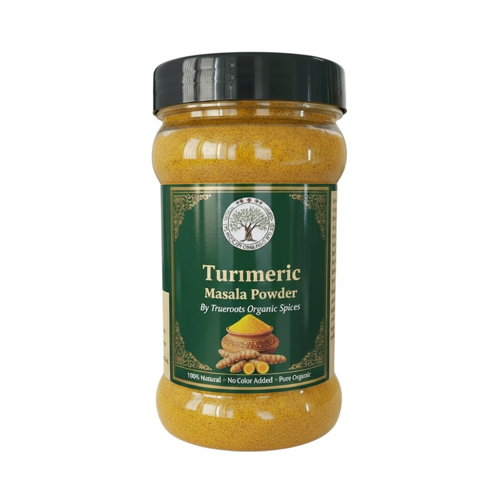 Trueroots Organic Spices 100% Pure Natural Turmeric (Haldi) Masala Powder