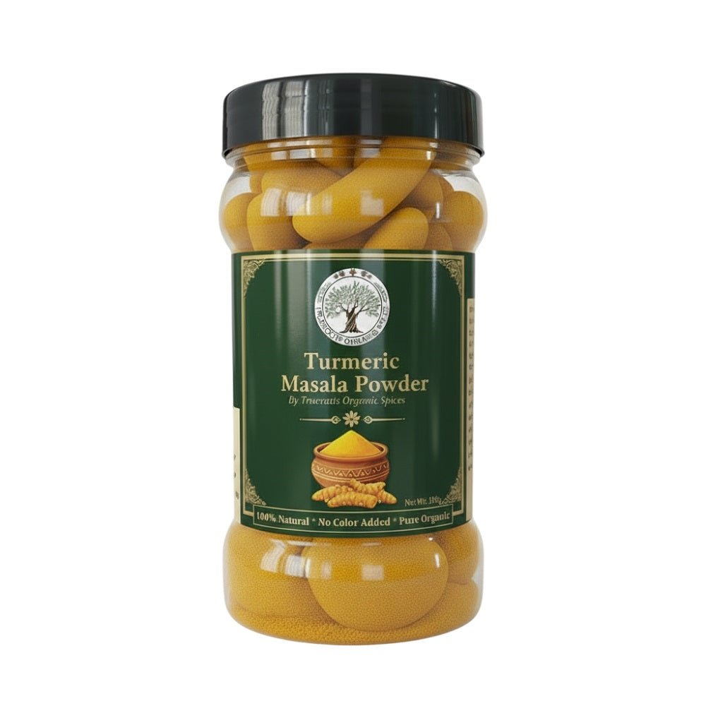 Trueroots Organic Spices 100% Pure Natural Turmeric (Haldi) Whole Masala - Trueroots Organic spices