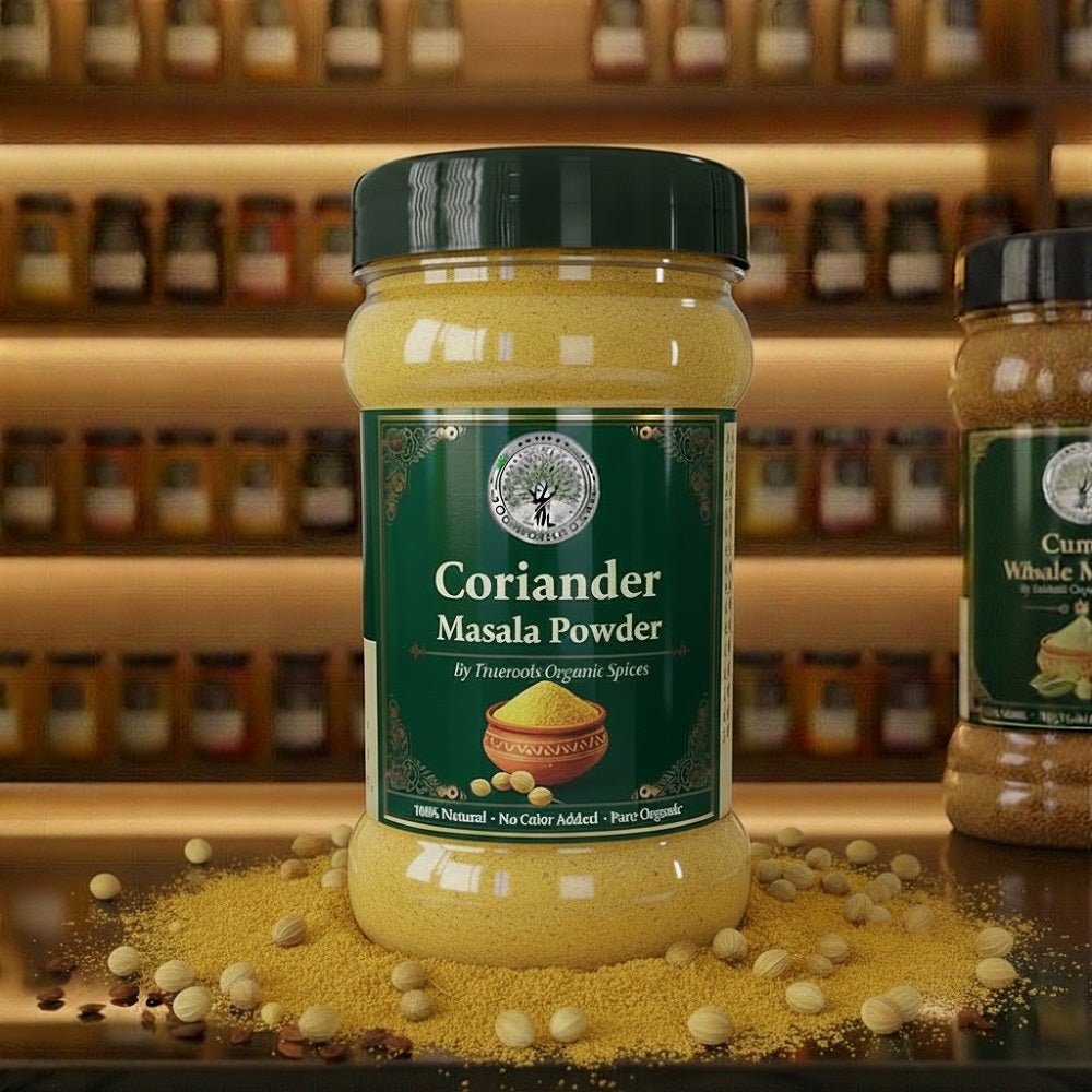 Trueroots Organic Spices 100% Pure Natural Coriander (Dhaniya) Masala Powder - Trueroots Organic spices