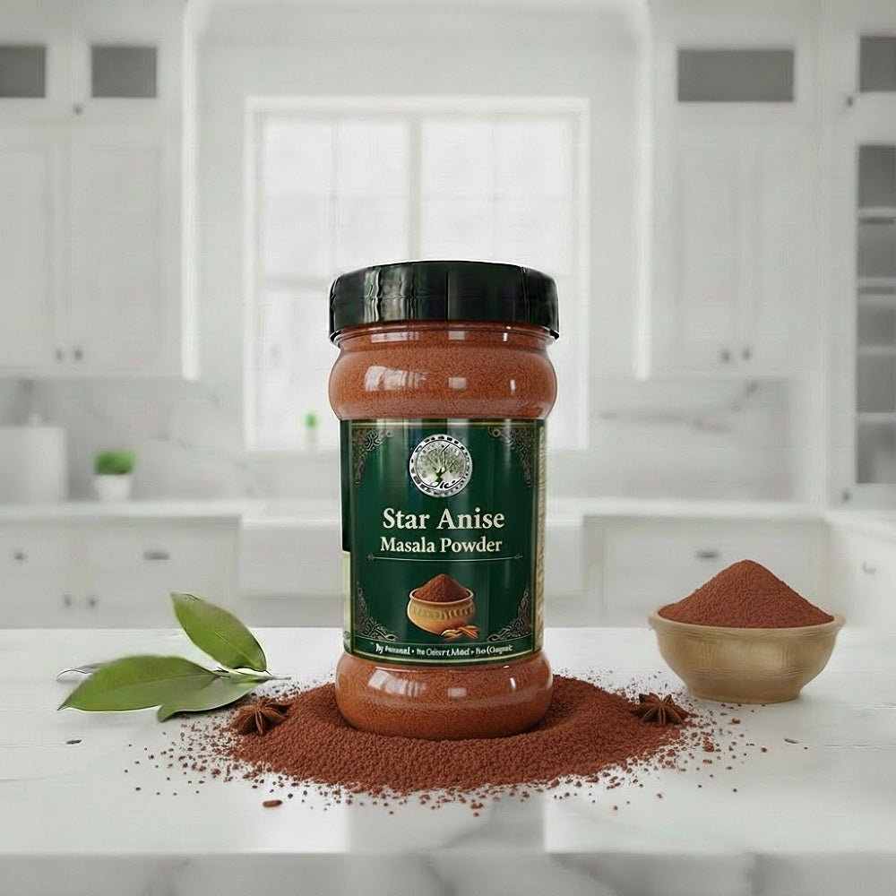 Trueroots Organic Spices 100% Pure Natural Star Anise (Chakri Phool) Masala Powder - Trueroots Organic spices