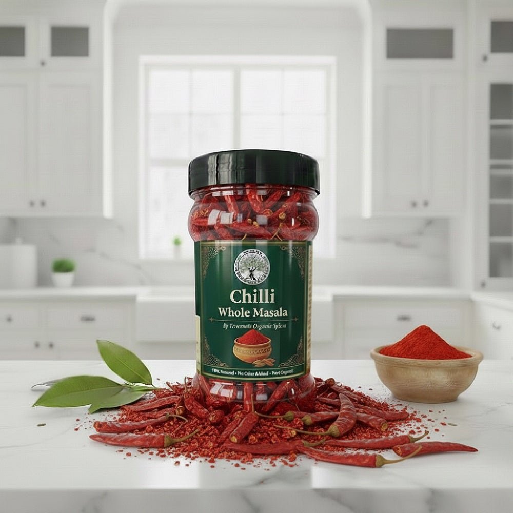 Trueroots Organic Spices 100% Pure Natural Chilli Whole Masala - Trueroots Organic spices