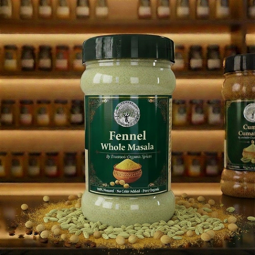 Trueroots Organic Spices 100% Pure Natural Fennel (Saunf) Whole Masala - Trueroots Organic spices