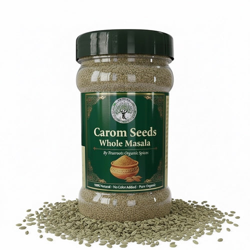 Trueroots Organic Spices 100% Pure Natural Carom Seeds (Ajwain) Whole Masala - Trueroots Organic spices