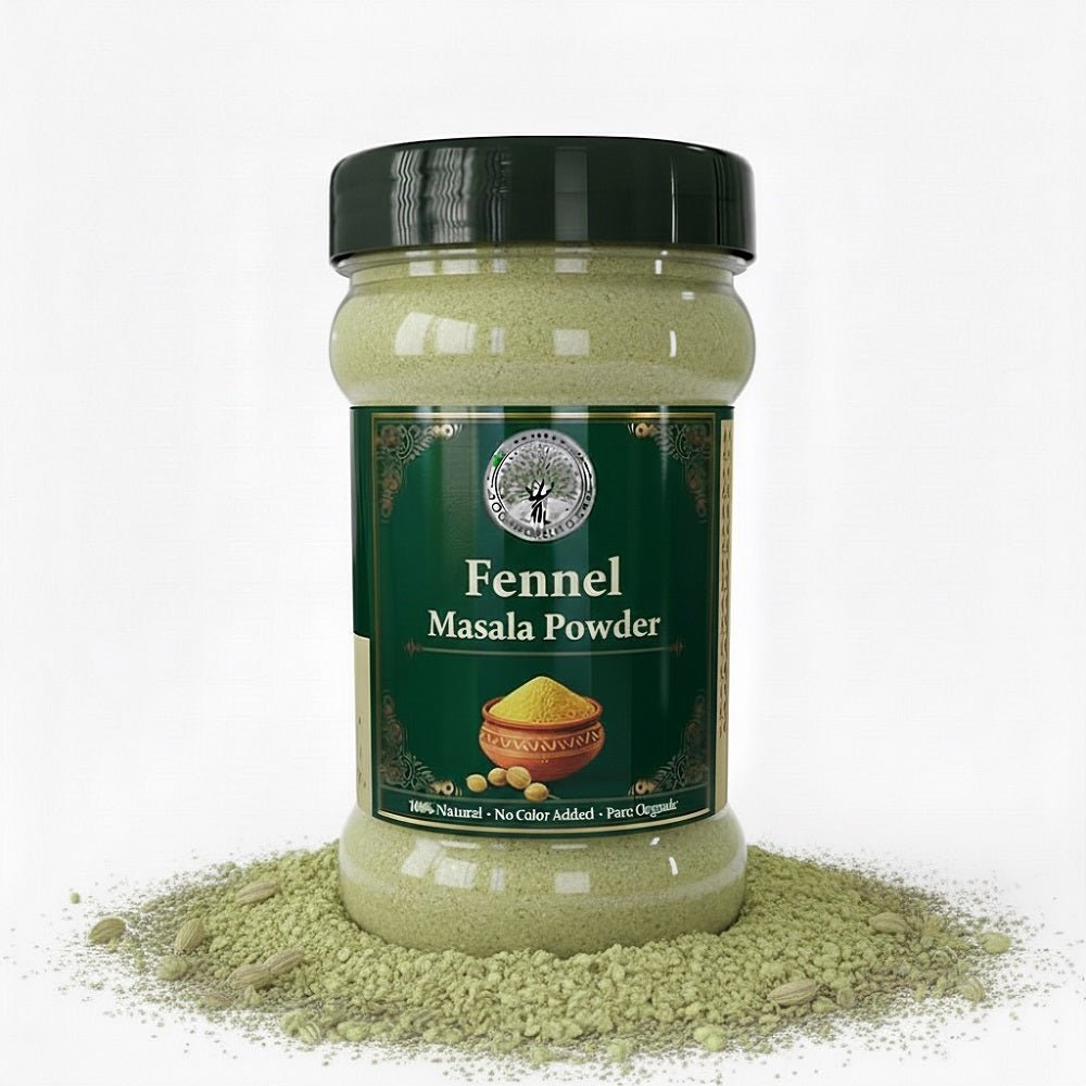 Trueroots Organic Spices 100% Pure Natural Fennel (Saunf) Masala Powder - Trueroots Organic spices