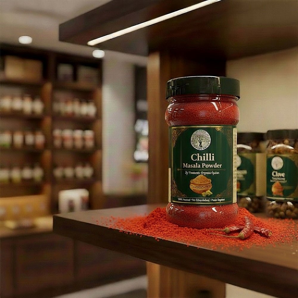 Trueroots Organic Spices 100% Pure Natural Chilli Masala Powder - Trueroots Organic spices