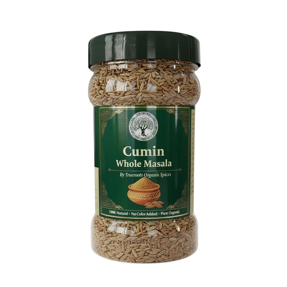 Trueroots Organic Spices 100% Pure Natural Cumin (Jeera) Whole Masala - Trueroots Organic spices
