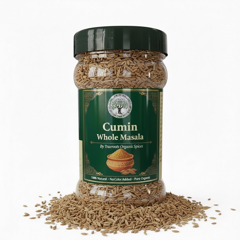 Trueroots Organic Spices 100% Pure Natural Cumin (Jeera) Whole Masala - Trueroots Organic spices