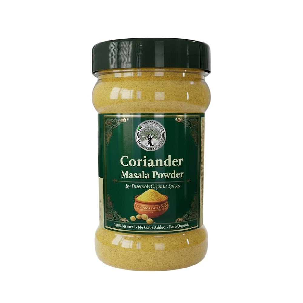Trueroots Organic Spices 100% Pure Natural Coriander (Dhaniya) Masala Powder - Trueroots Organic spices