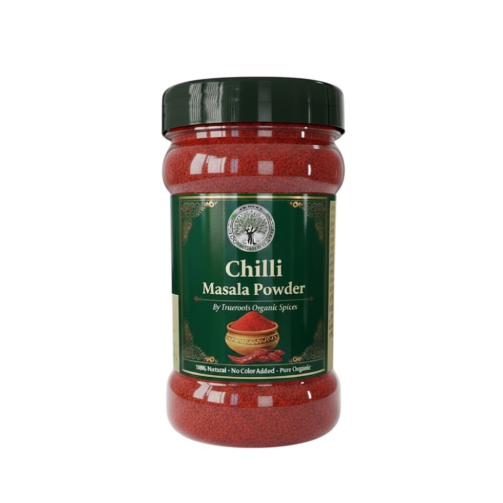 Trueroots Organic Spices 100% Pure Natural Chilli Masala Powder - Trueroots Organic spices