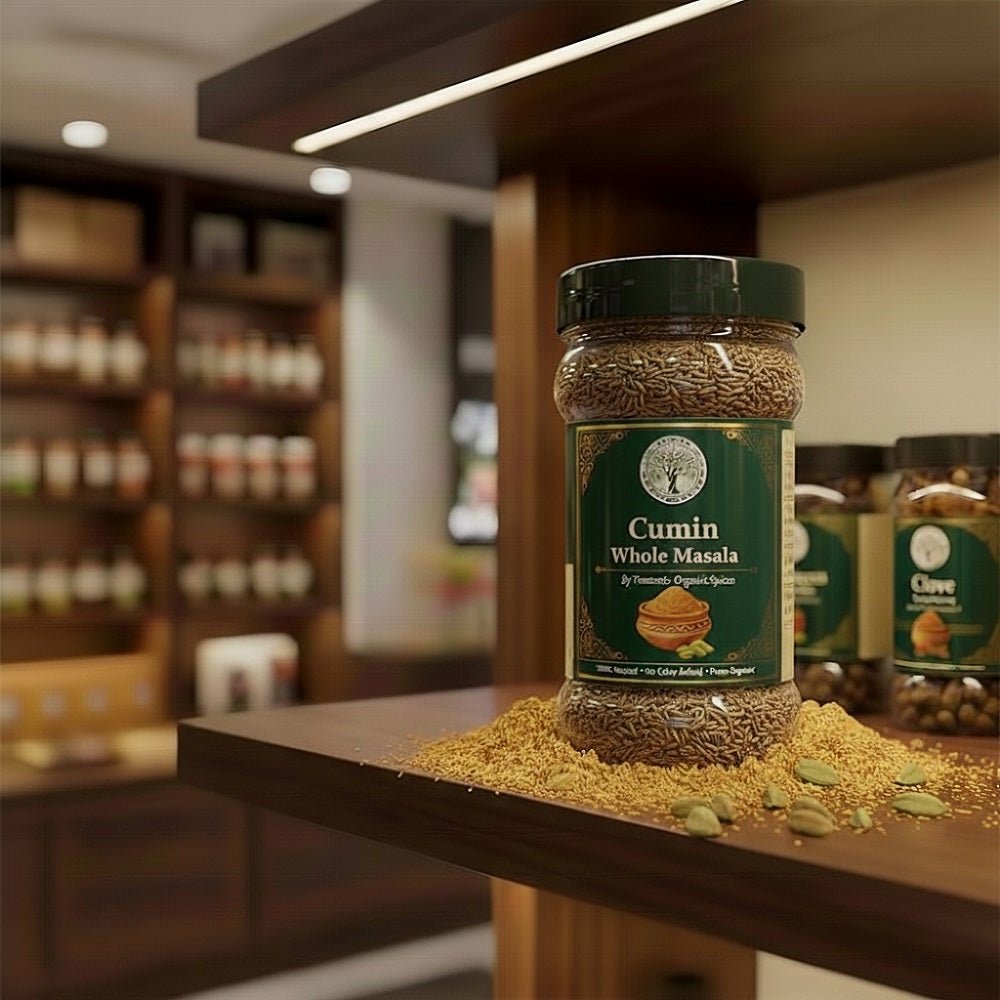 Trueroots Organic Spices 100% Pure Natural Cumin (Jeera) Whole Masala - Trueroots Organic spices