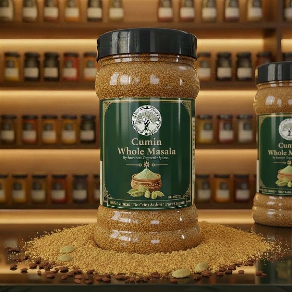 Trueroots Organic Spices 100% Pure Natural Cumin (Jeera) Whole Masala - Trueroots Organic spices