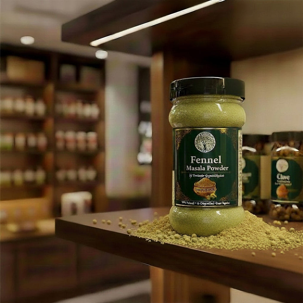 Trueroots Organic Spices Fennel Masala Powder | Saunf Powder