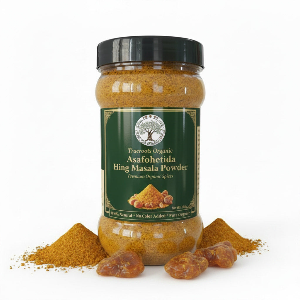 Trueroots Organic Spices 100% Pure Natural Asafoetida (Hing) Masala Powder