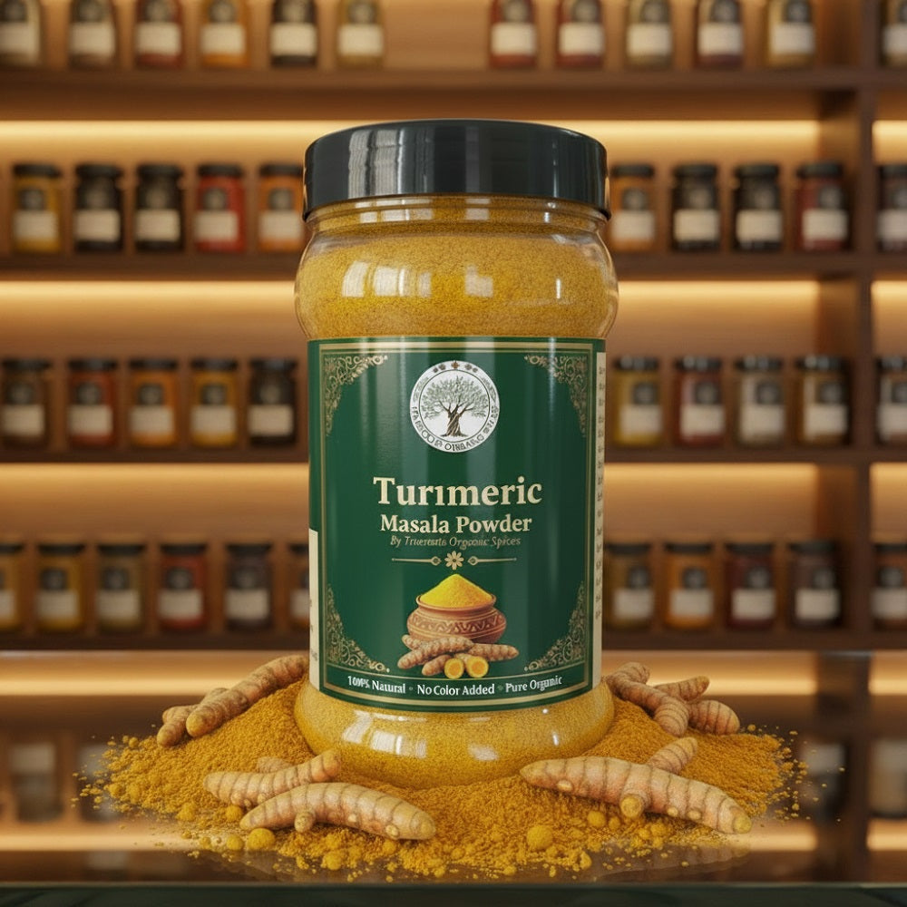 Trueroots Organic Spices 100% Pure Natural Turmeric (Haldi) Masala Powder