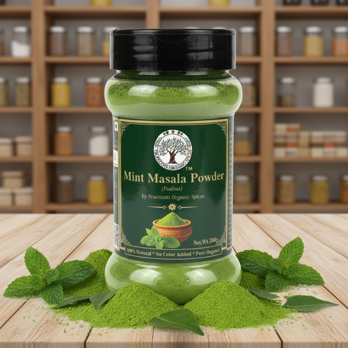 Trueroots Organic Mint Masala Powder Spice Shop