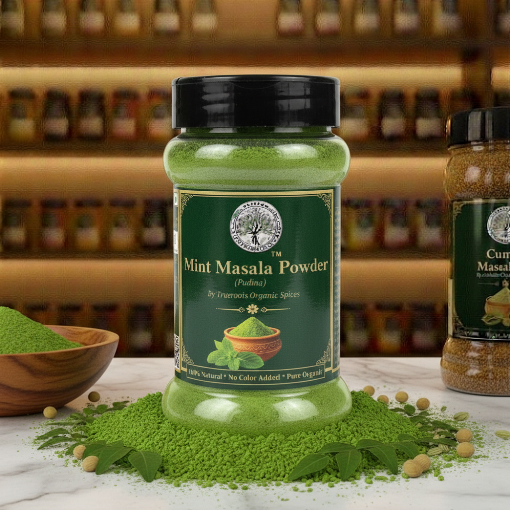 Trueroots Organic Mint Masala Powder White Kitchen